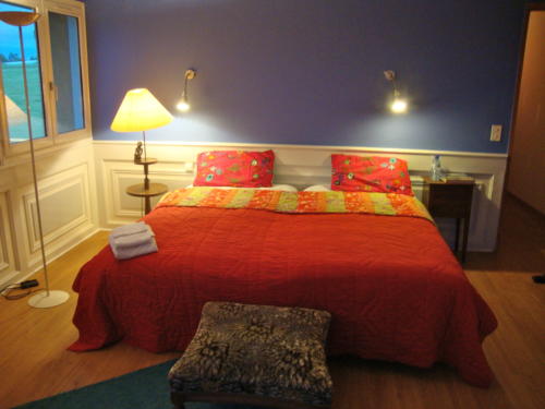 chambre Lavande lit